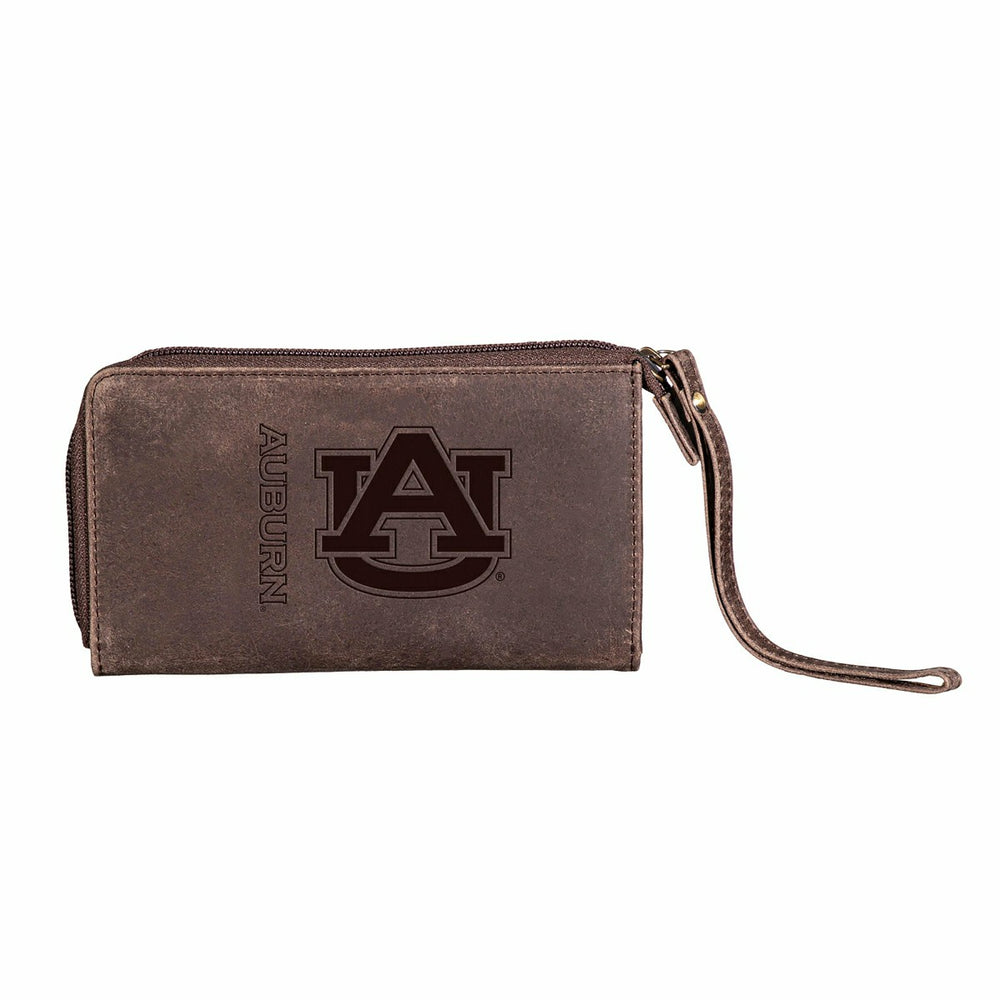 Wristlet Wallet, Brown, Auburn University
