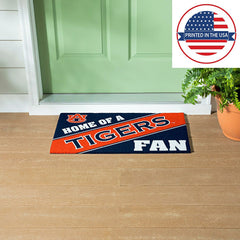 Auburn University, PVC Mat COLOR, Home of a Fan