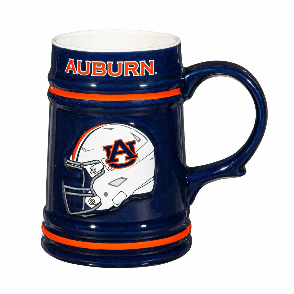 Auburn University Ceramic Stein Cup, 24oz