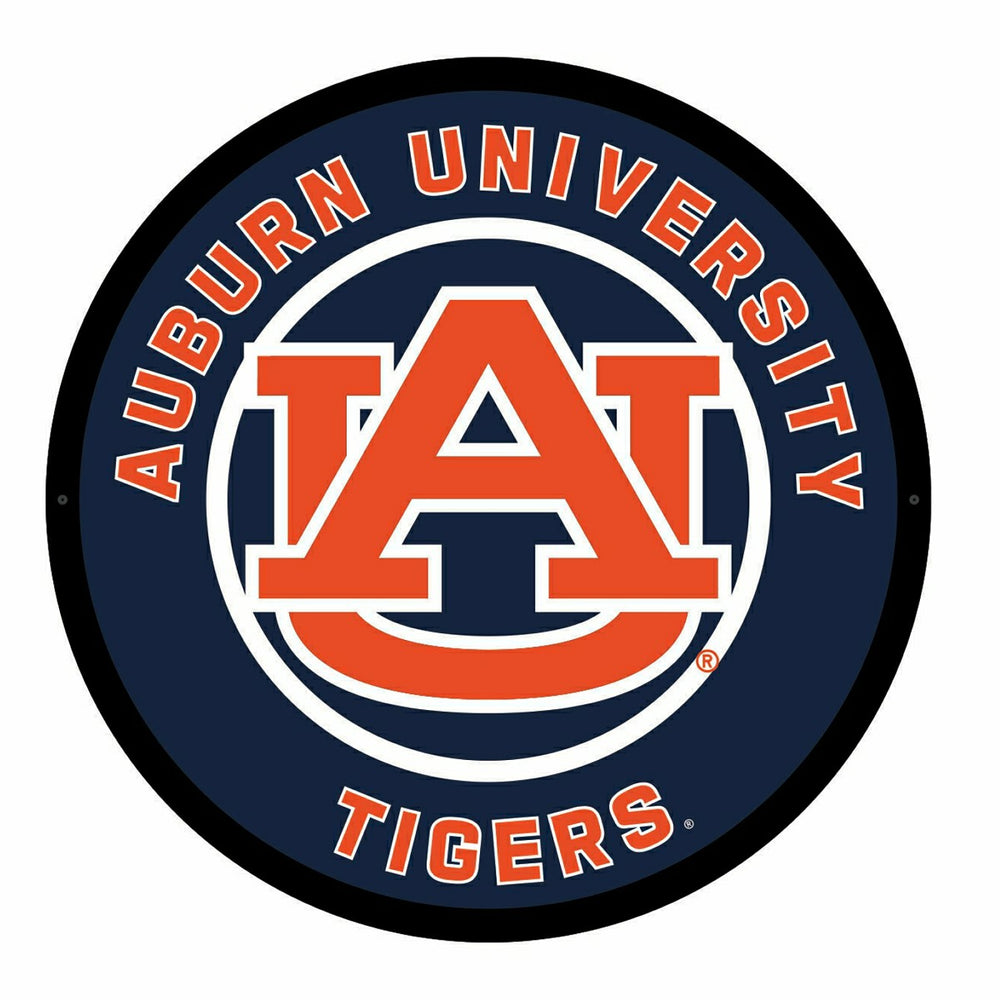 LED Wall Decor, Round, Auburn University