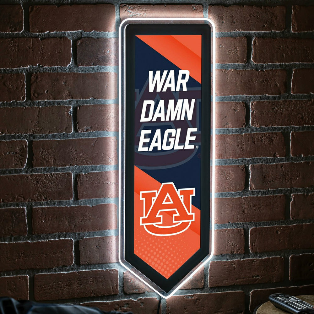 LED Wall Decor, Pennant, Auburn University