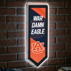 LED Wall Decor, Pennant, Auburn University
