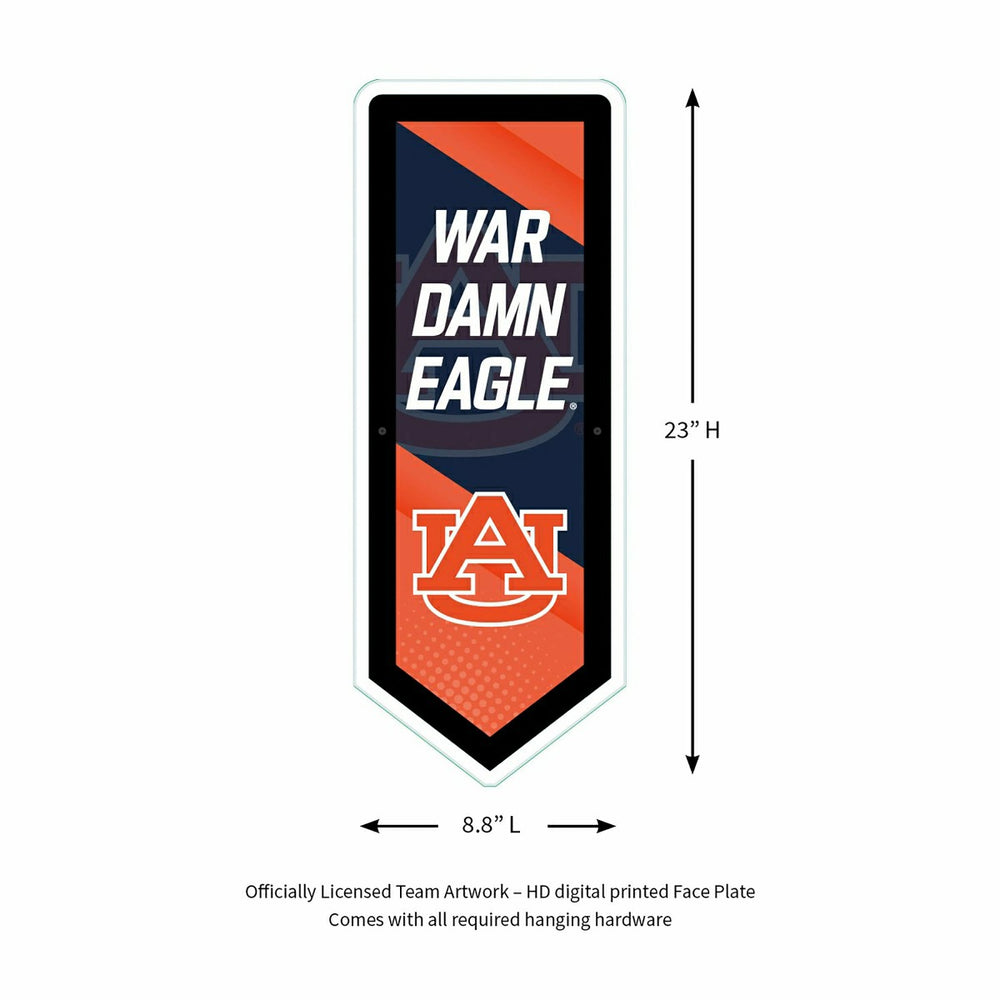 LED Wall Decor, Pennant, Auburn University