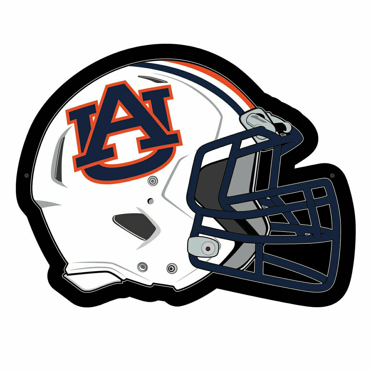 LED Wall Decor, Helmet, Auburn University