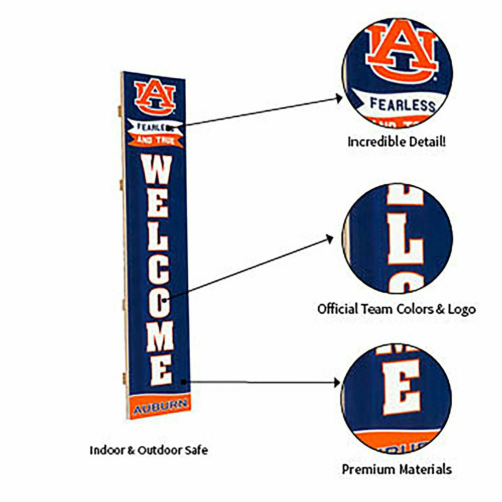 Auburn University Large Single Sided Leaner, 46"
