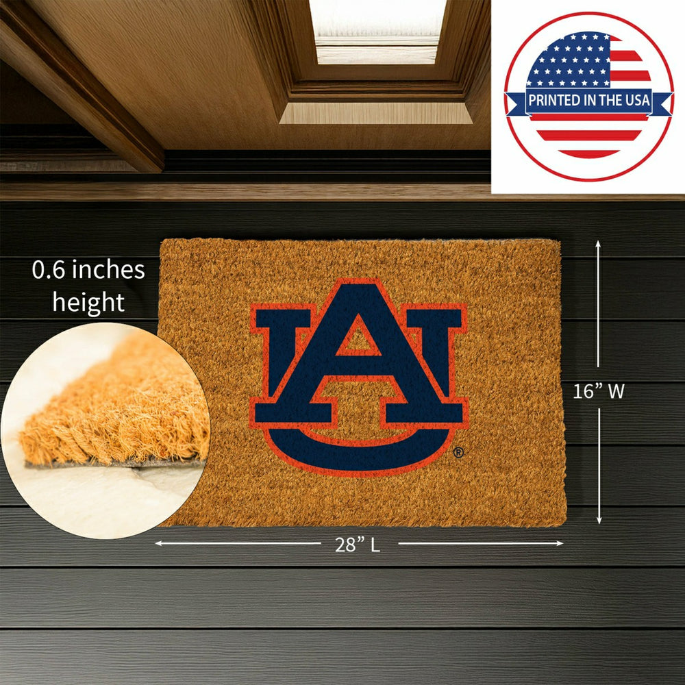 Coir Mat, 16"x28", Auburn University