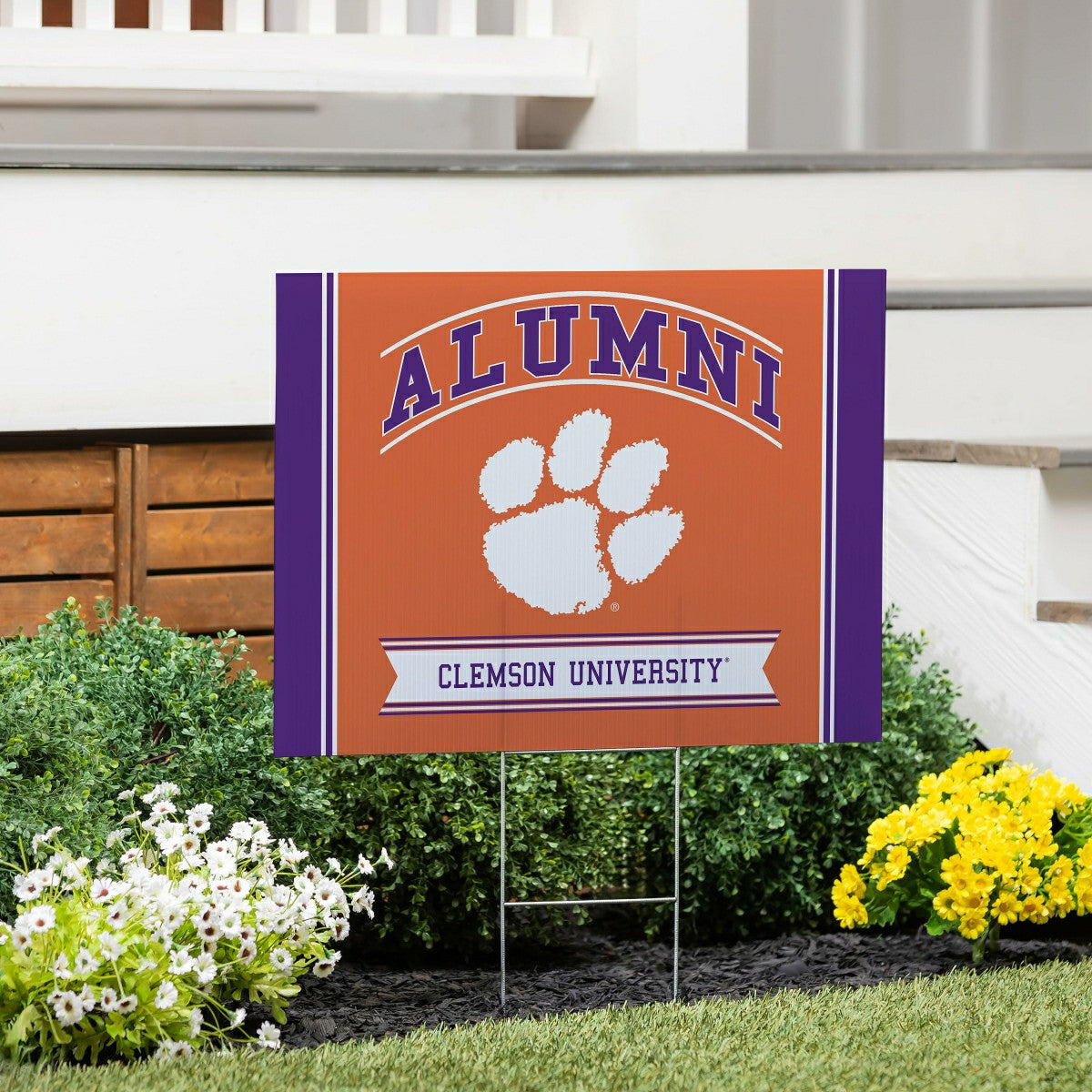 Clemson University Coroplast Yard Sign Alumni