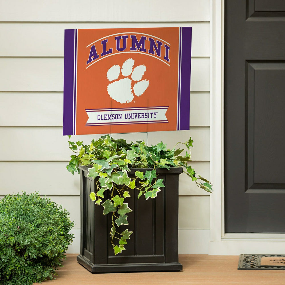 Clemson University Coroplast Yard Sign Alumni