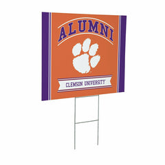 Clemson University Coroplast Yard Sign Alumni