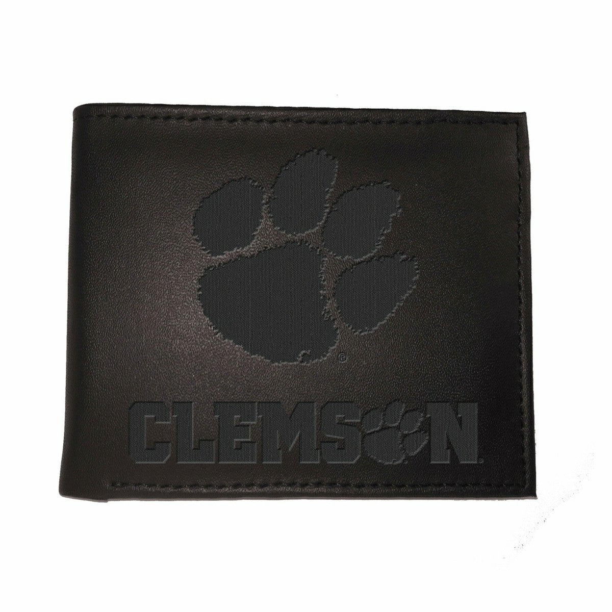 Clemson University, Bi-Fold Wallet, Black