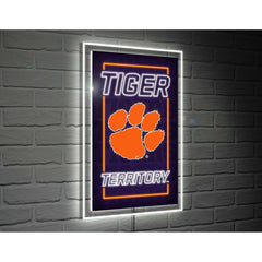 Clemson University College Rectangle Neolite LED Decor