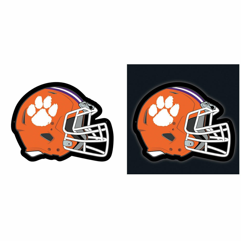 LED Wall Decor, Helmet, Clemson University