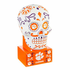 Clemson University Sugar Skull Statue