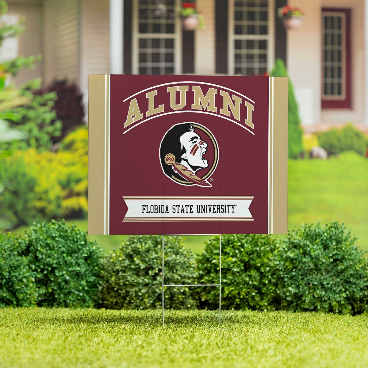 Florida State University Coroplast Yard Sign Alumni