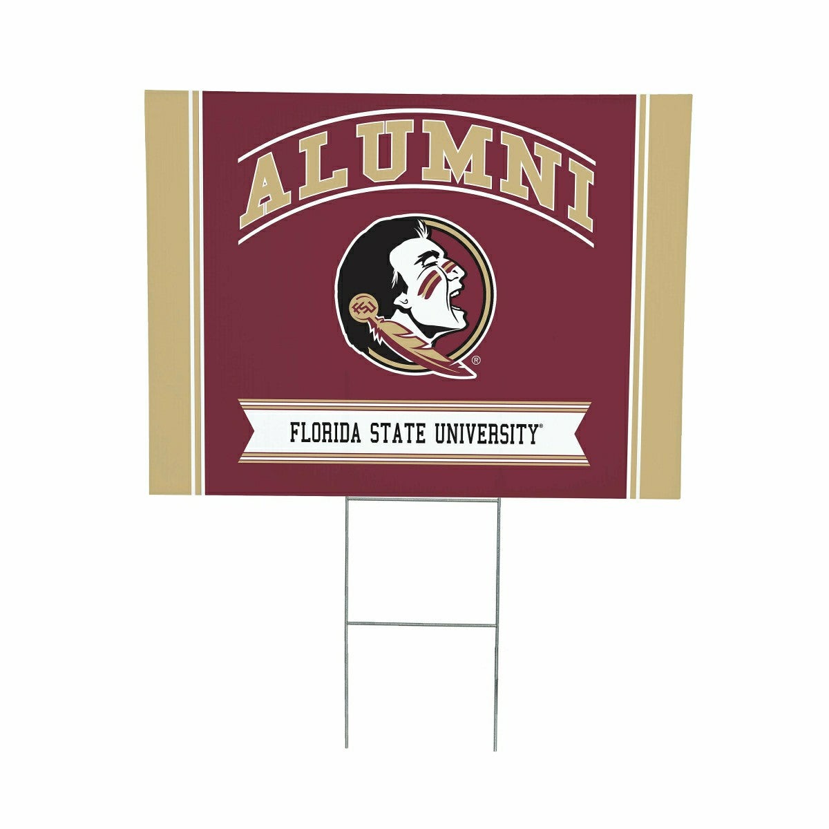 Florida State University Coroplast Yard Sign Alumni