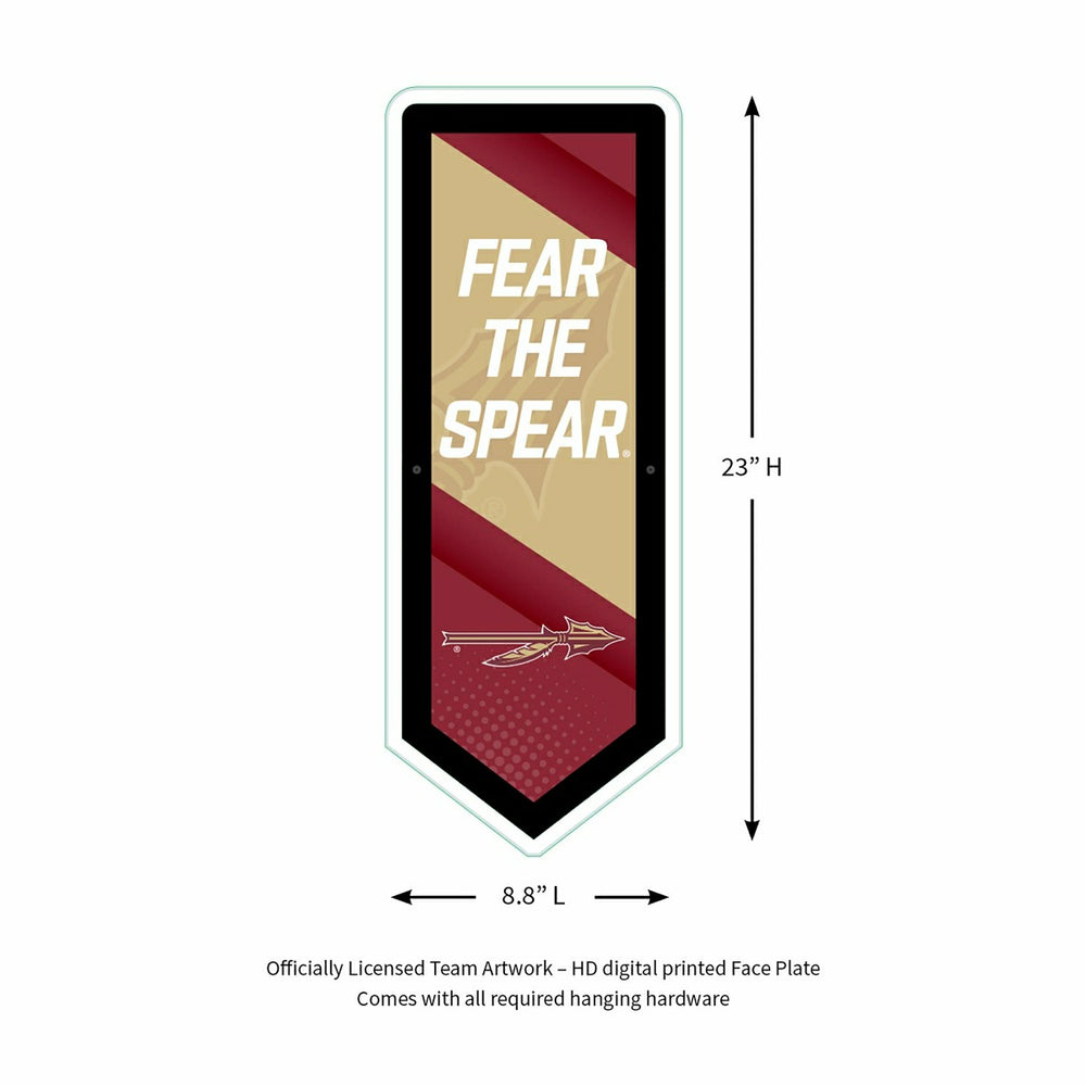LED Wall Decor, Pennant, Florida State University