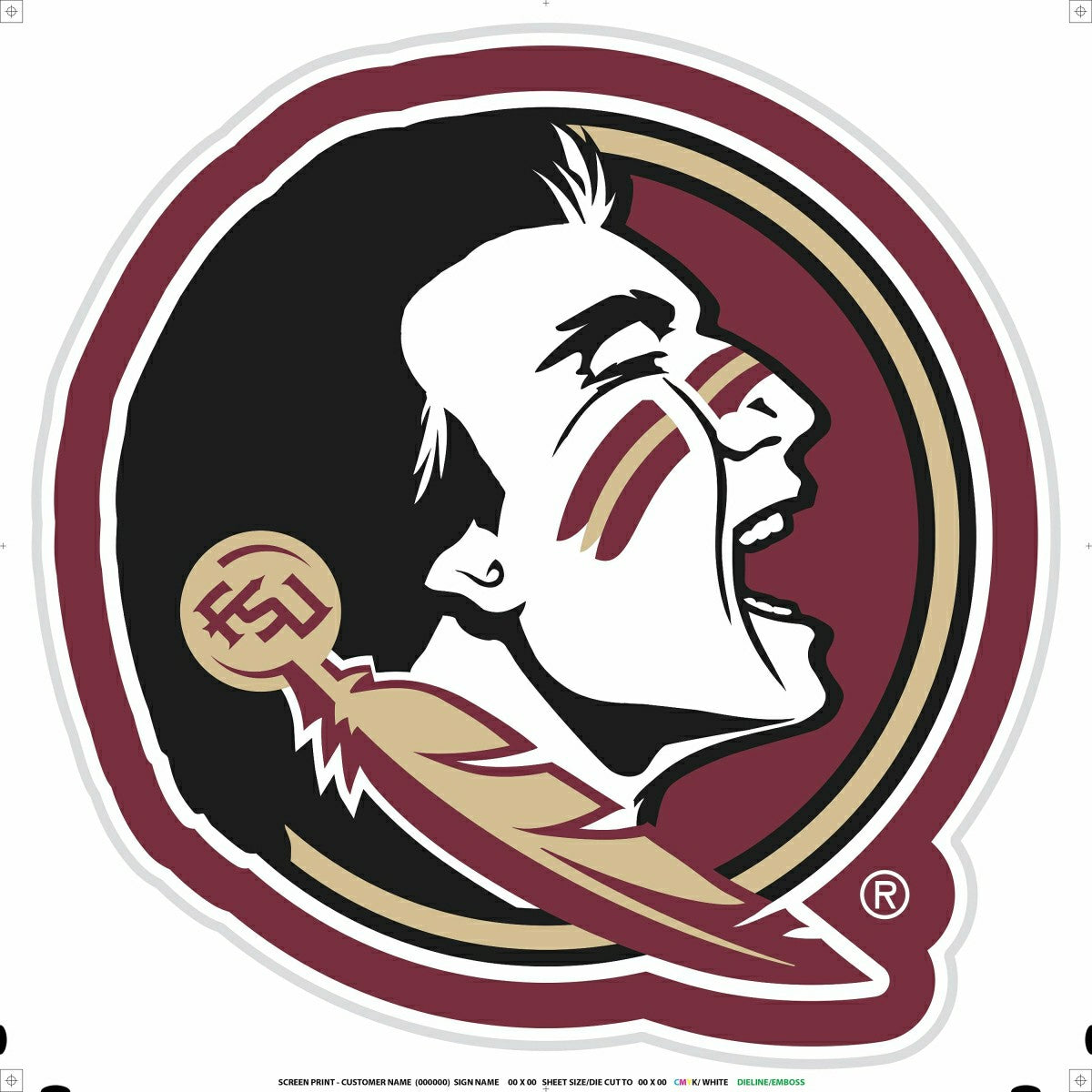 LED Wall Decor, Glazelite, College Mascot, Florida State University