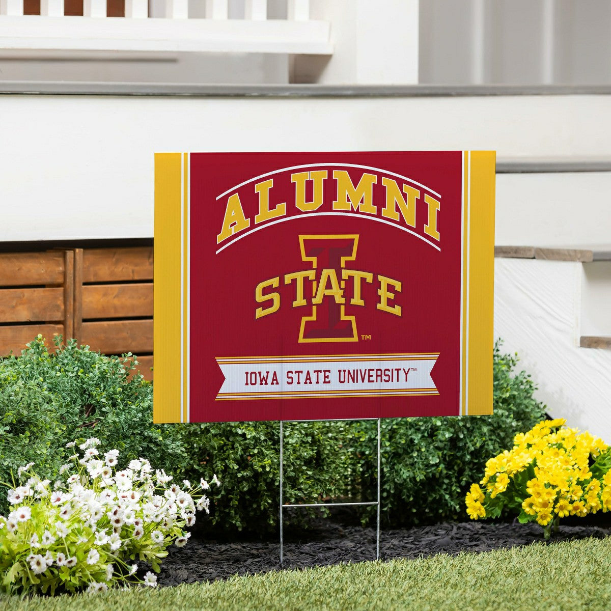 Iowa State University Coroplast Yard Sign Alumni