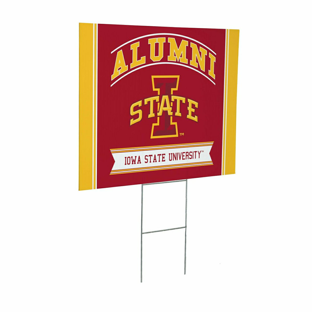 Iowa State University Coroplast Yard Sign Alumni