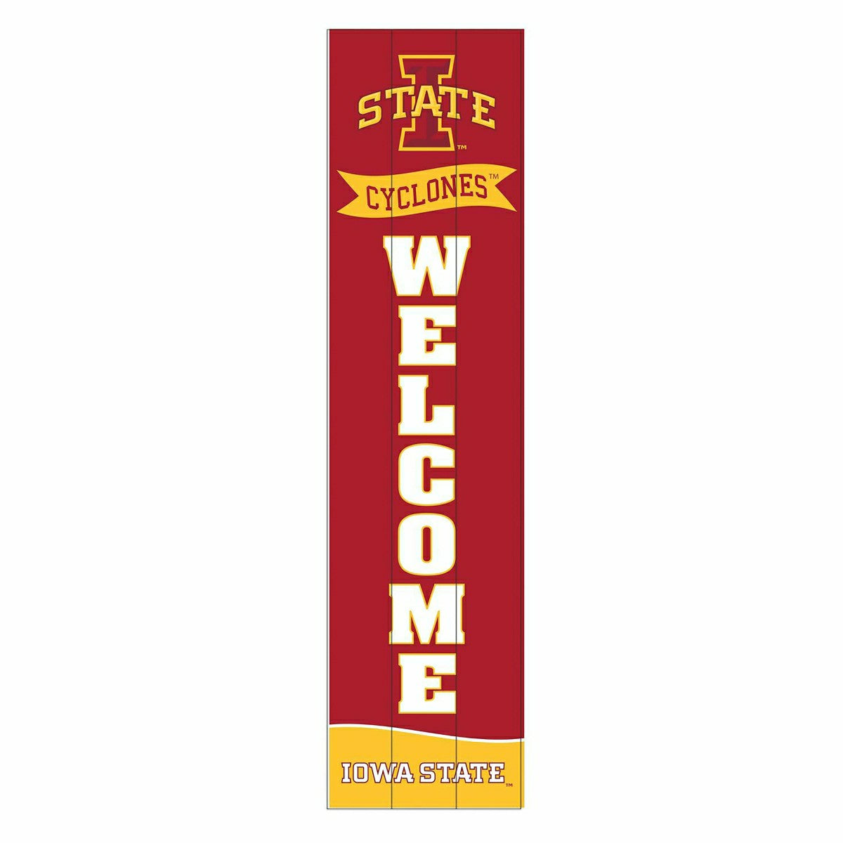 Iowa State University Large Single Sided Leaner, 46"