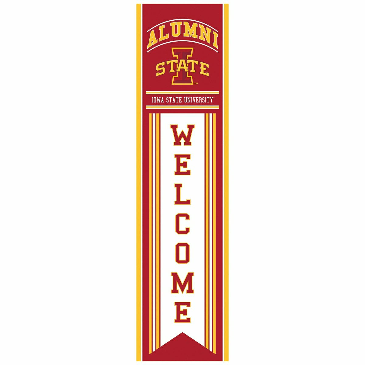 Iowa State University Alumni Single Sided Large Leaner, 46"