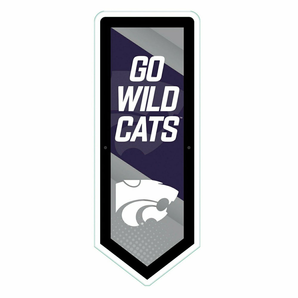 LED Wall Decor, Pennant, Kansas State University