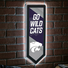 LED Wall Decor, Pennant, Kansas State University