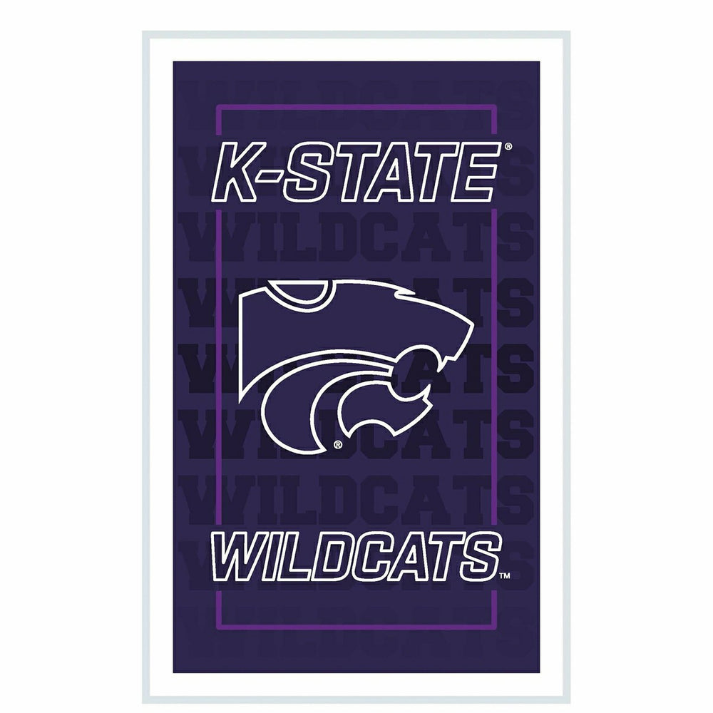 Kansas State University College Rectangle Neolite LED Decor