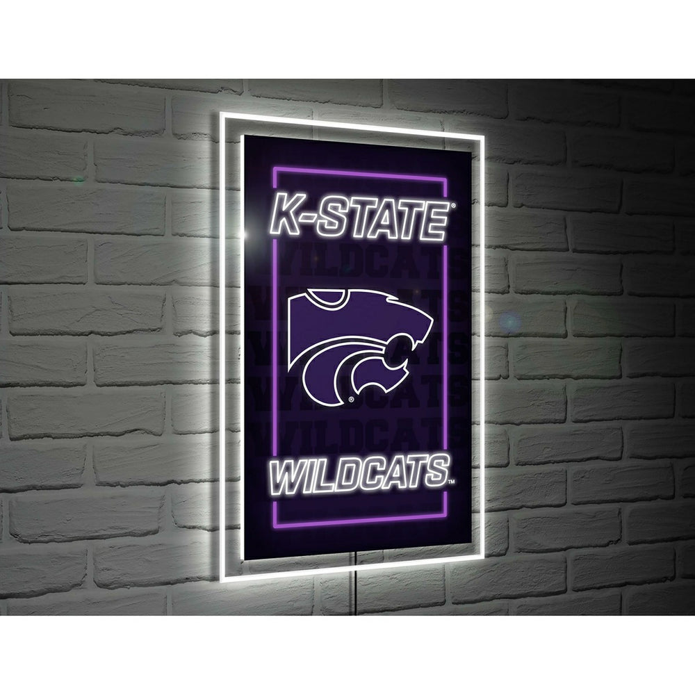 Kansas State University College Rectangle Neolite LED Decor