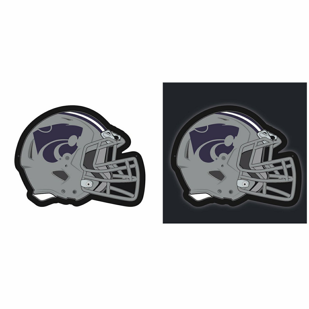 LED Wall Decor, Helmet, Kansas State University