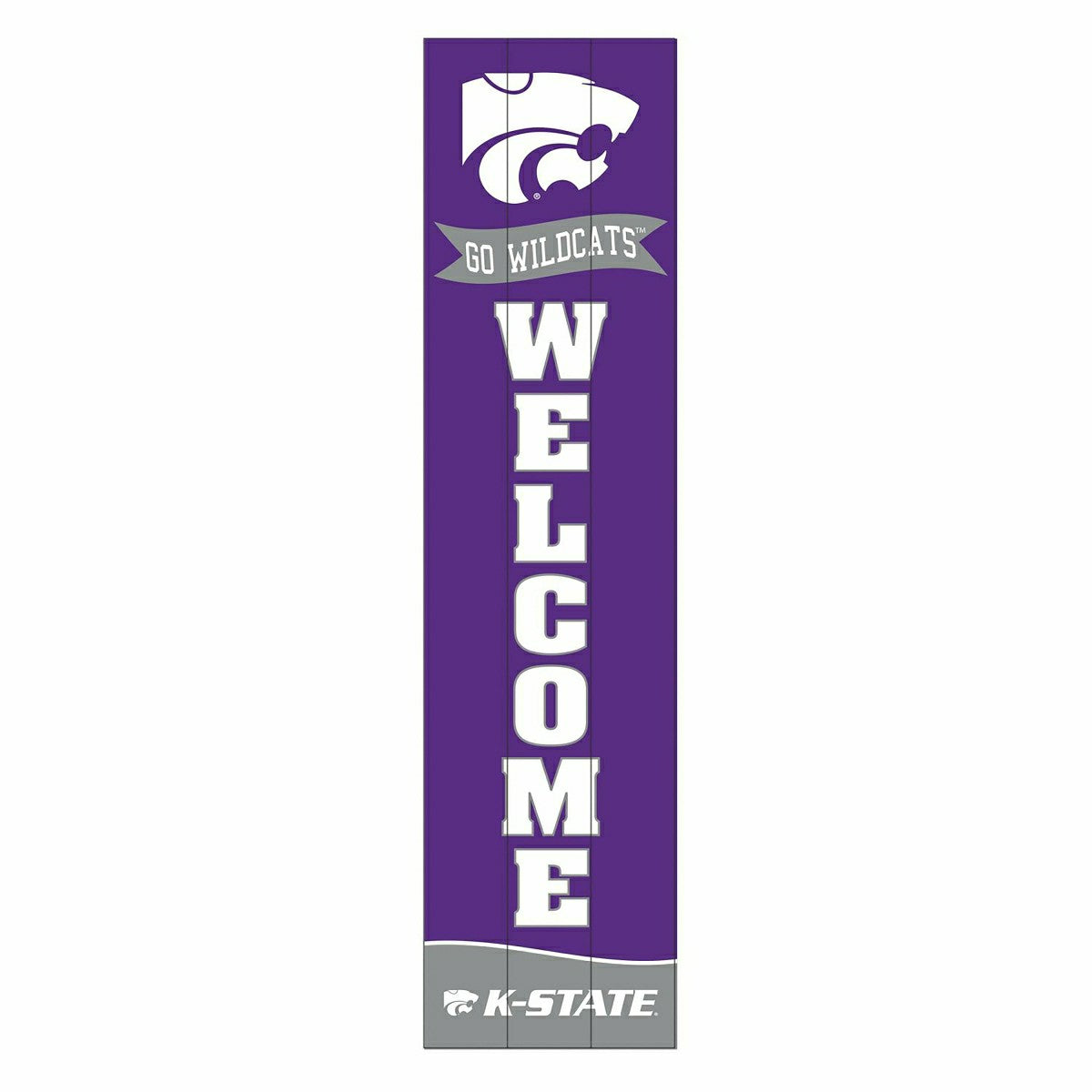 Kansas State University Large Single Sided Leaner, 46"