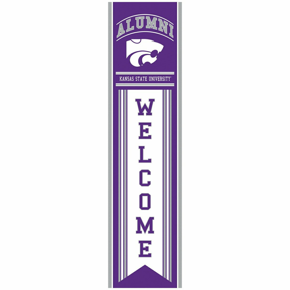 Kansas State University Alumni Single Sided Large Leaner, 46"