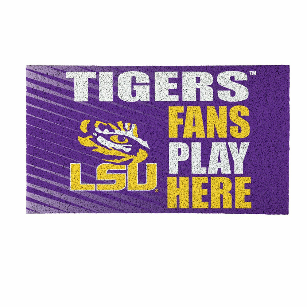Louisiana State University Fan Mat, 28"x16"