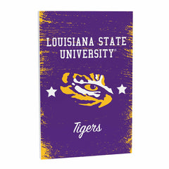 Louisiana State University Wood Wall Sign, 16x24