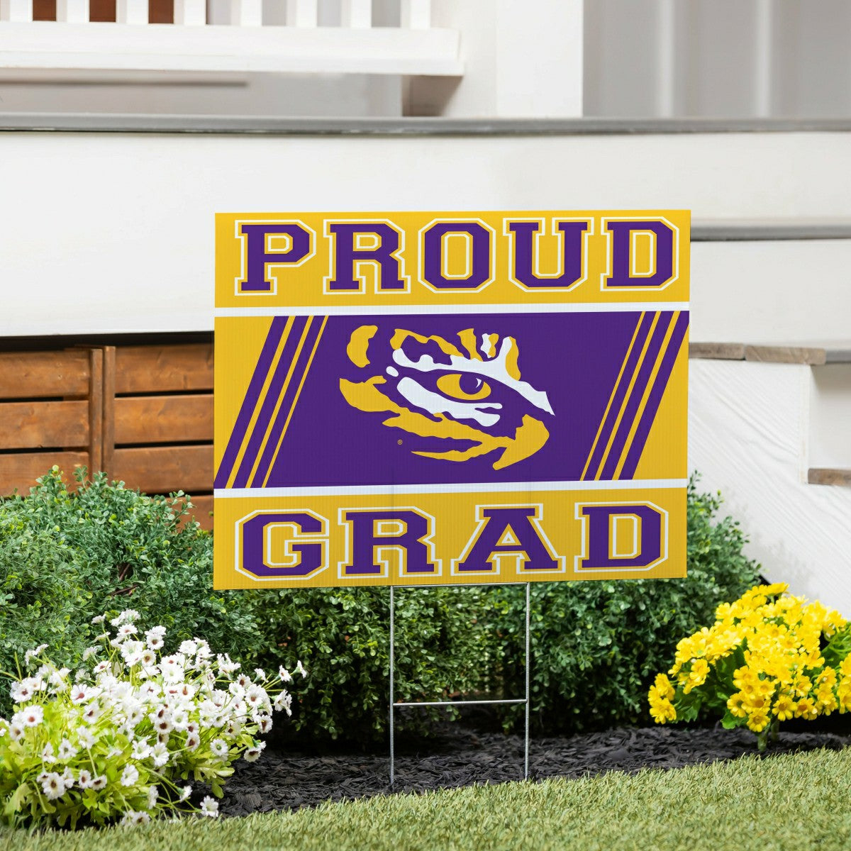 Louisiana State University Coroplast Yard Sign Graduate