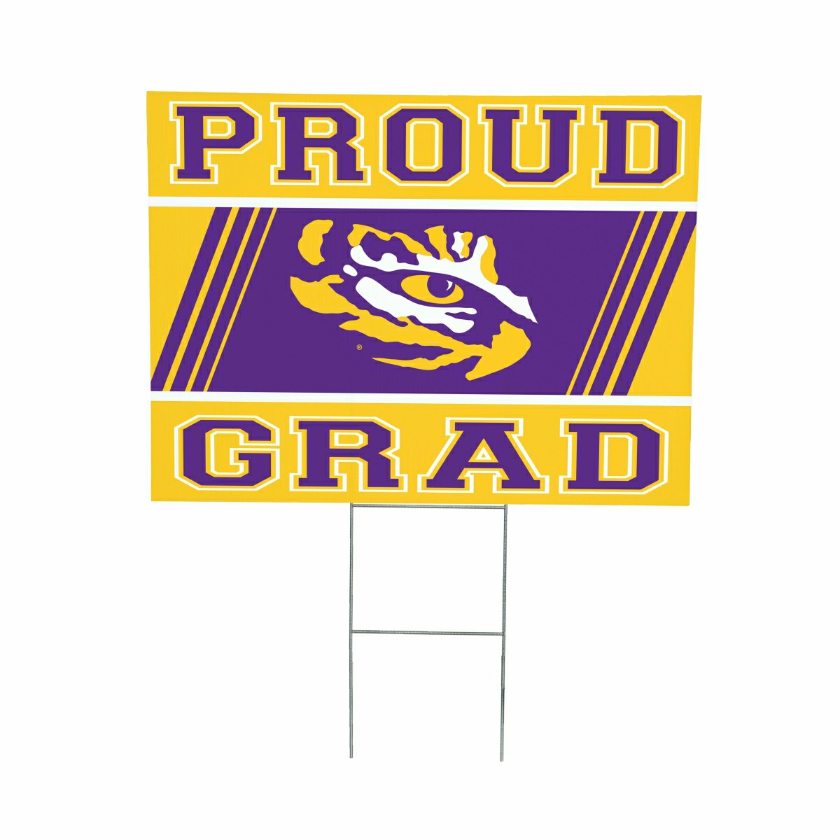 Louisiana State University Coroplast Yard Sign Graduate
