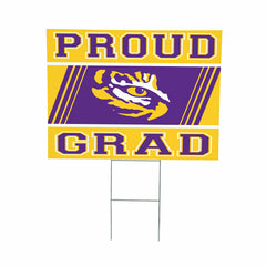 Louisiana State University Coroplast Yard Sign Graduate