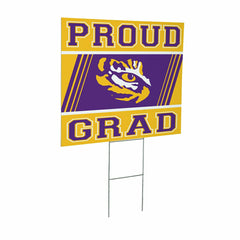 Louisiana State University Coroplast Yard Sign Graduate