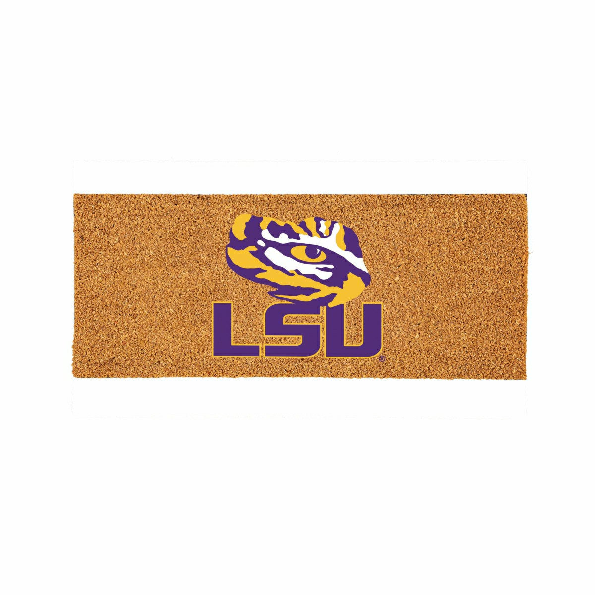 Louisiana State University Extra Large Full Color Coir Mat, 60"x24"