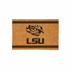 Louisiana State University Large One Color Coir Mat, 36"x24"