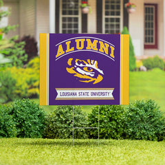 Louisiana State University Coroplast Yard Sign Alumni