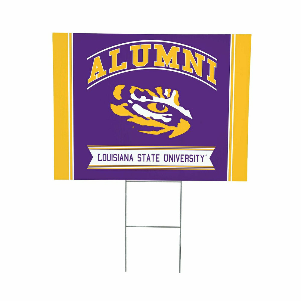 Louisiana State University Coroplast Yard Sign Alumni