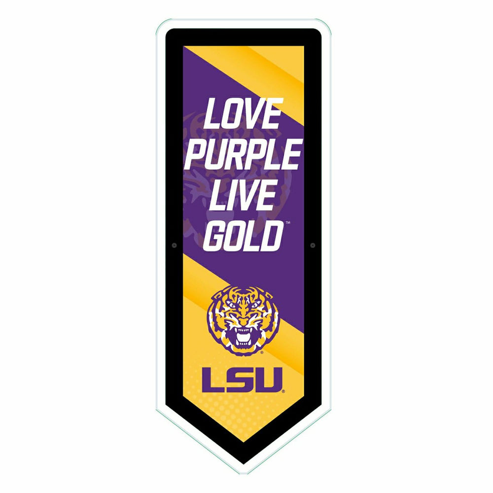 LED Wall Decor, Pennant, Louisiana State University