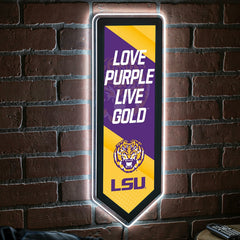 LED Wall Decor, Pennant, Louisiana State University