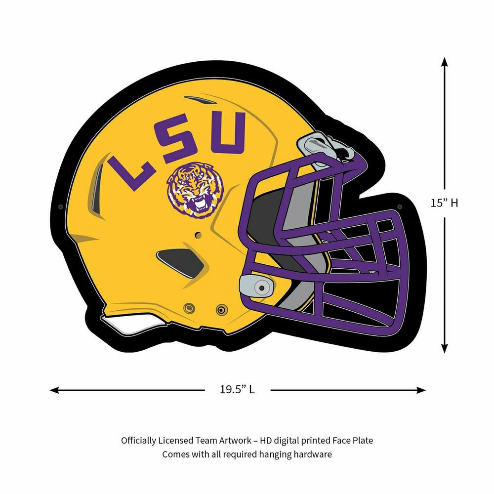 LED Wall Decor, Helmet, Louisiana State University