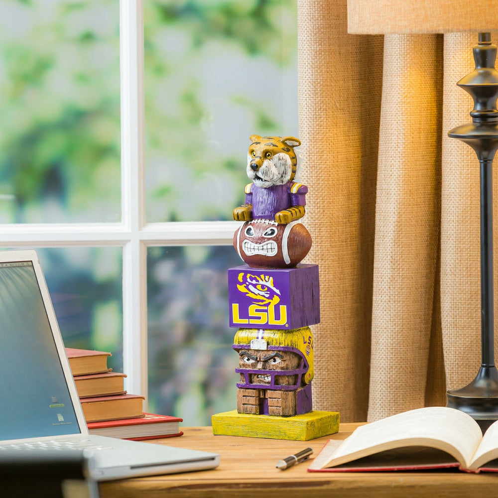 LSU Tigers Tiki Team Totem Garden Statue