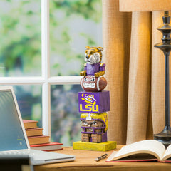 LSU Tigers Tiki Team Totem Garden Statue