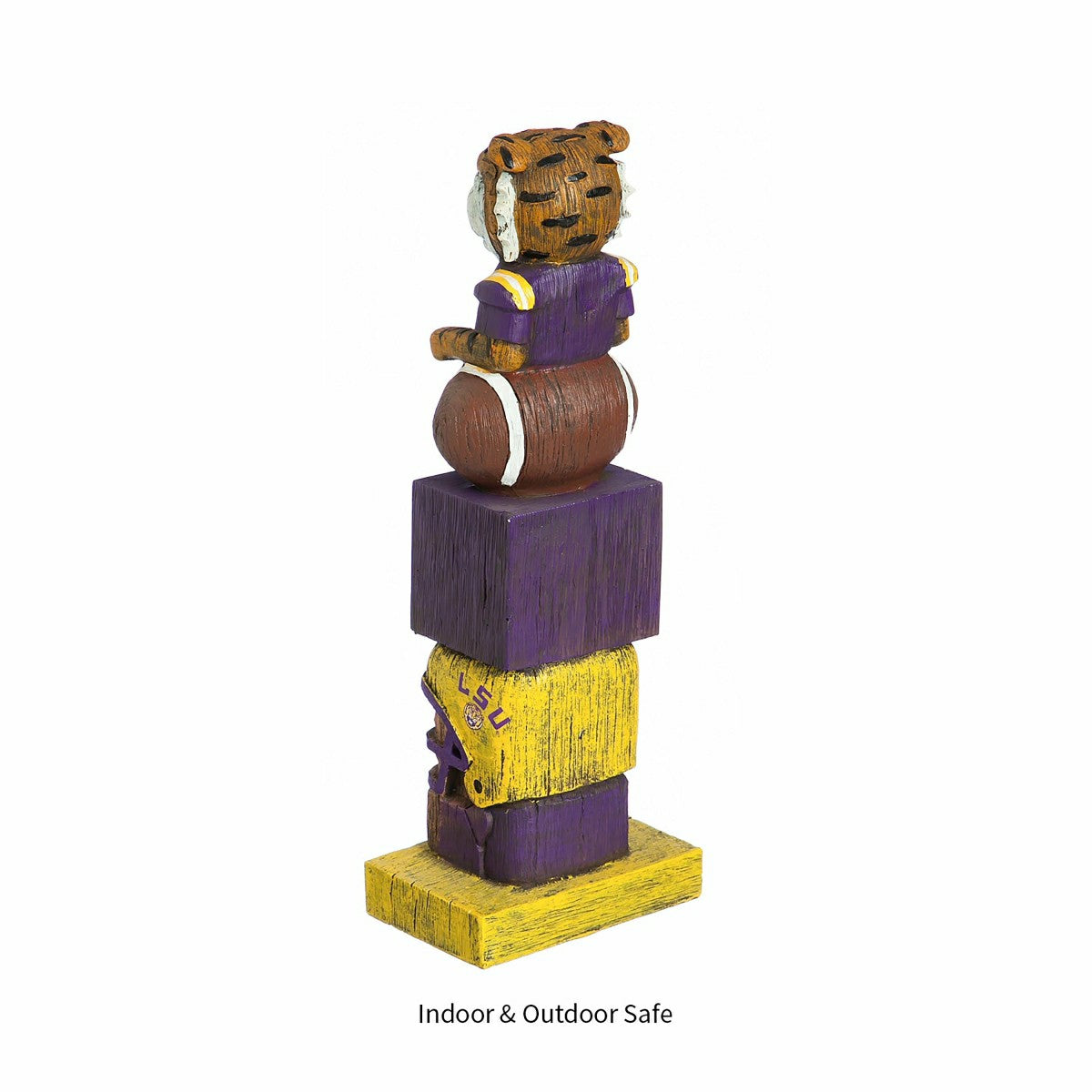 LSU Tigers Tiki Team Totem Garden Statue