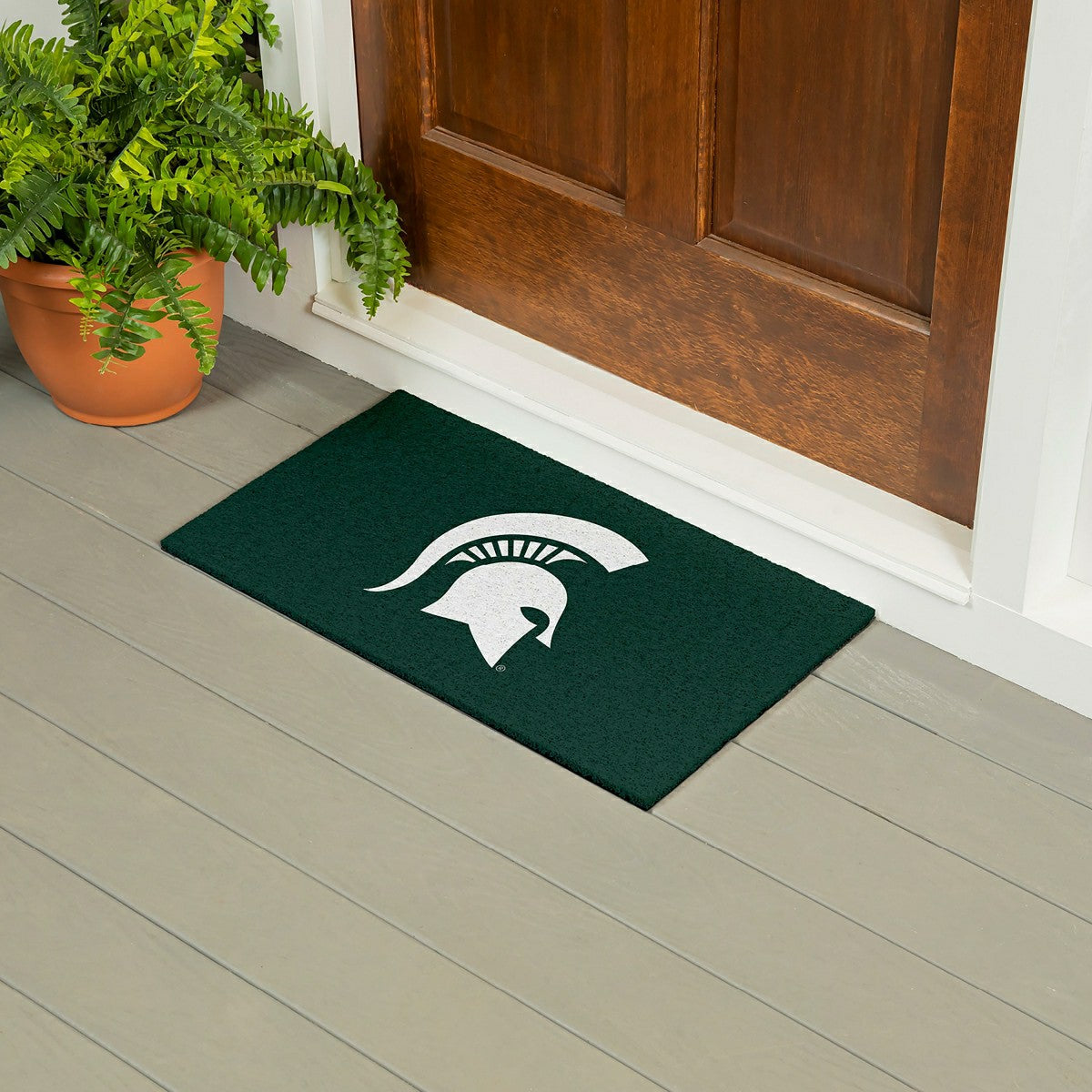 Full Color PVC Mat, 16" x 28", Michigan State University