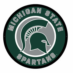 LED Wall Decor, Round, Michigan State University